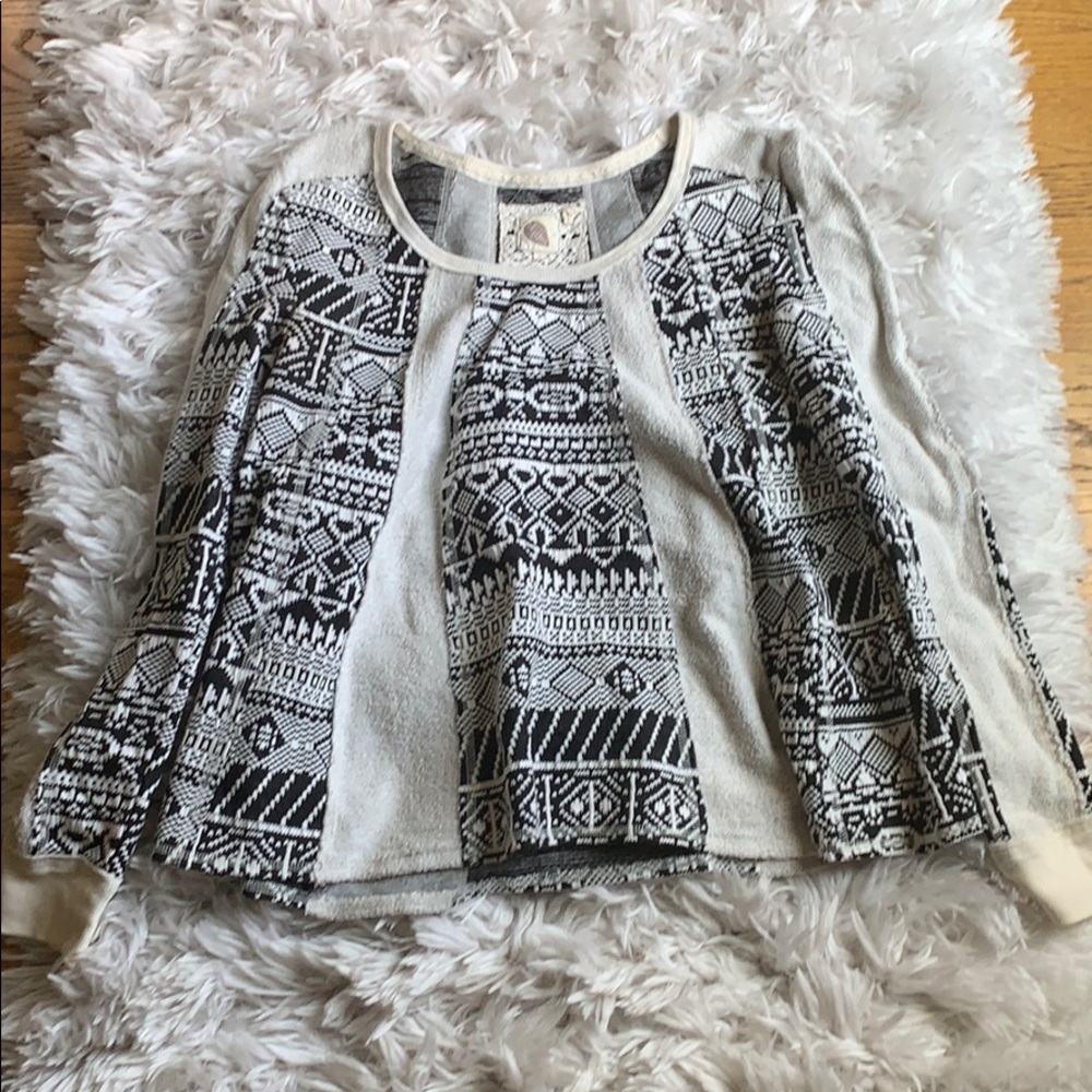 Anthropologie embroidered top
